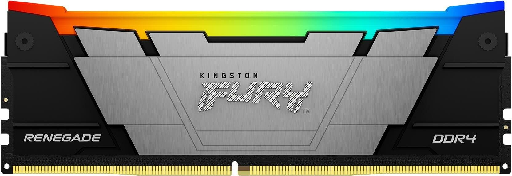 Память оперативная 8GB Kingston FURY Renegade RGB, KF432C16RB2A, 3200MHz, DDR4, CL16, DIMM