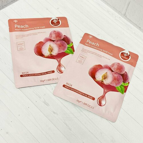 Маска для лица Gegemoon с экстрактом персика 75₽