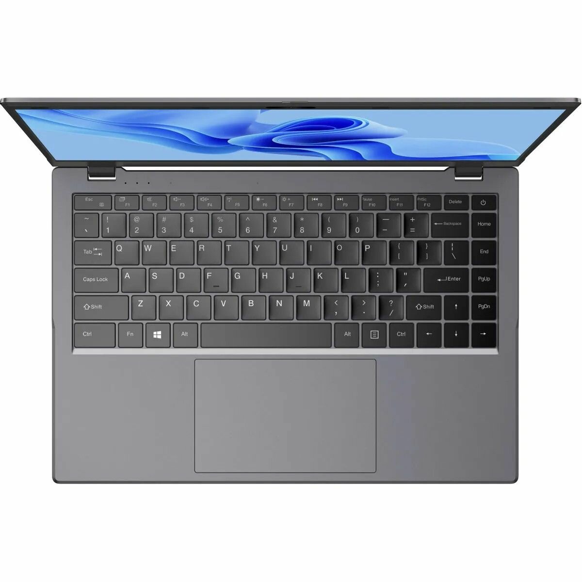 Ноутбук CHUWI GemiBook XPro N100/8GB/256GB SSD/14.1" FHD IPS/Мышь/Win11 Grey — фото 1