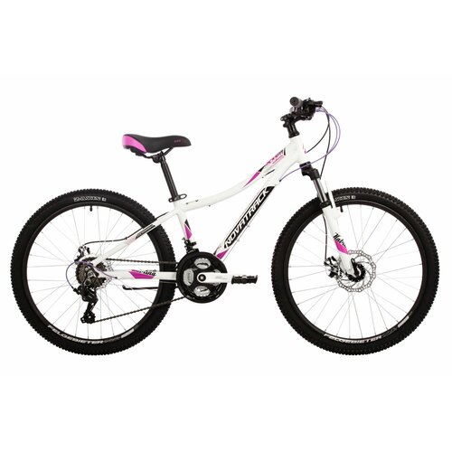 Велосипед NOVATRACK 24 KATRINA алюм рама 12 белый 21-скор TY200EF41TZ21 диск тор STG 31450₽