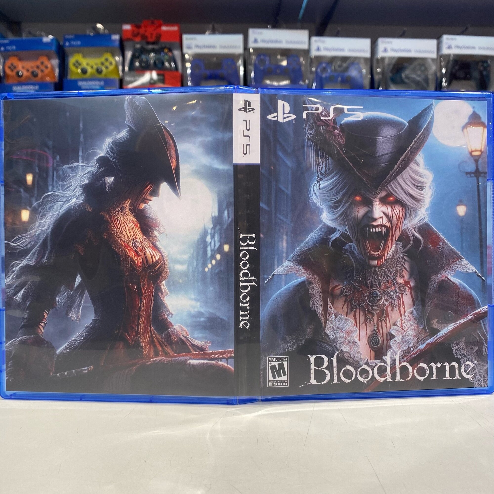 Эксклюзивная обложка PS5 для Bloodborne №13