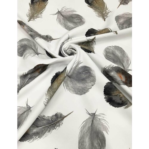 Ткань для штор Viva текстиль, с печатным рисунком, высота 2.8 м, на отрез 1 метра