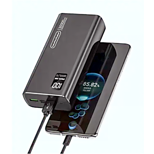 Внешний аккумулятор WUW 30000 мАч Power Bank 30000 мАч с поддержкой быстрой зарядки 225W 2873₽