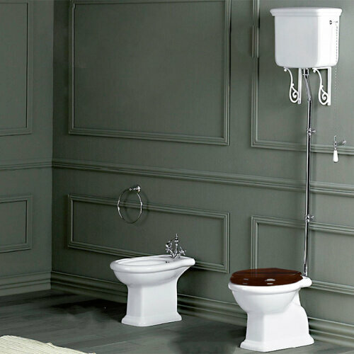 SIMAS ArcadeLondraLante Высокая труба с механизмом слива для бачка без подводки цвет хром 46176₽