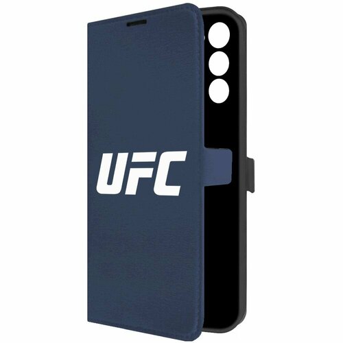 Чехол-книжка Krutoff Eco Book для TECNO Spark 8C UFC (синий)