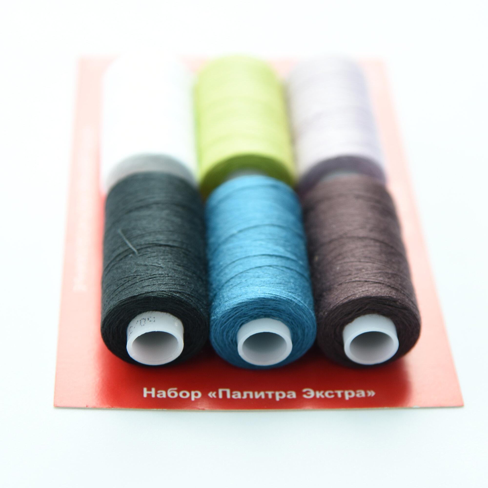 Набор швейных ниток Палитра «Экстра», 6 шт. Леруа Мерлен - фото №2