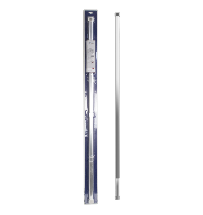 Карниз для штор GFmark 120-220см (100016) хром - фото №4