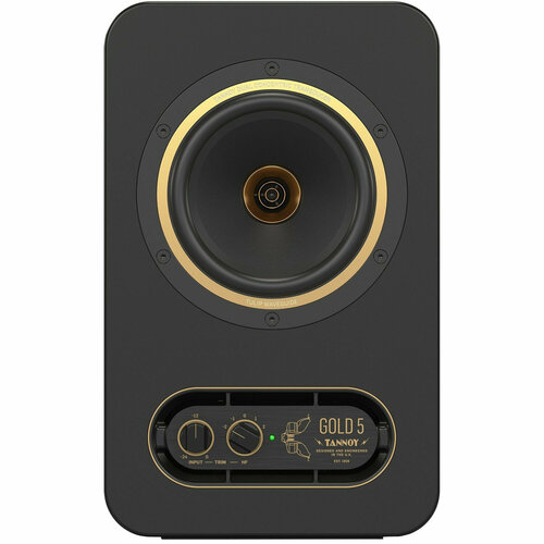 Студийный монитор активный Tannoy GOLD 5 черный, золотистый