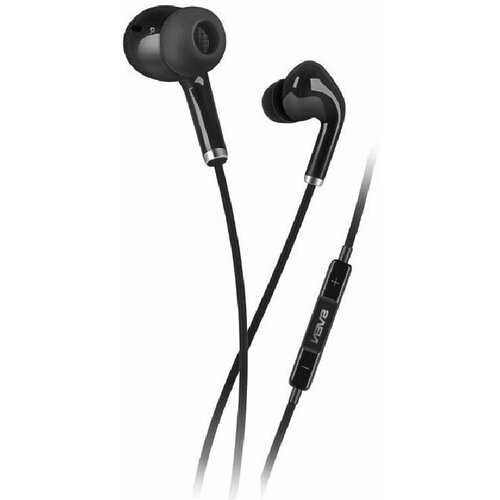 SV-021313 Наушники внутриканальные с микрофоном SVEN E-282M черный пульт 2940₽