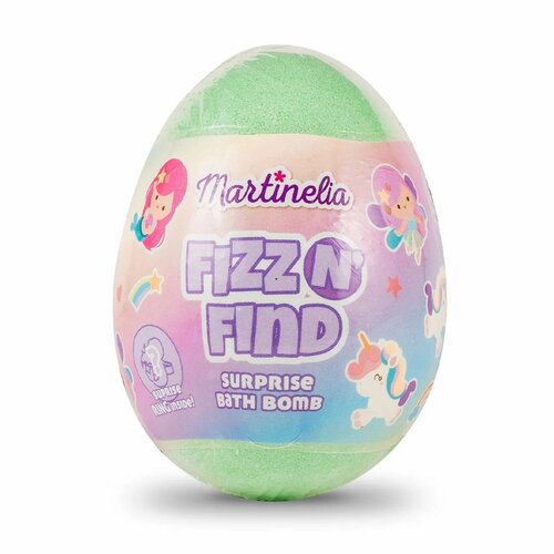 Бомбочка для ванны с сюрпризом Martinelia зеленая 1347₽