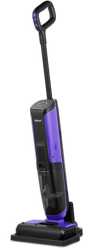 Пылесос моющий Kitfort КТ-5173 150Вт черный/фиолетовый