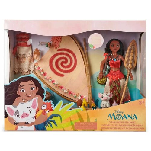 молодило коммандер хей Подарочный игровой набор Моана Дисней - Disney Moana Classic Doll Ocean Adventure Play Set