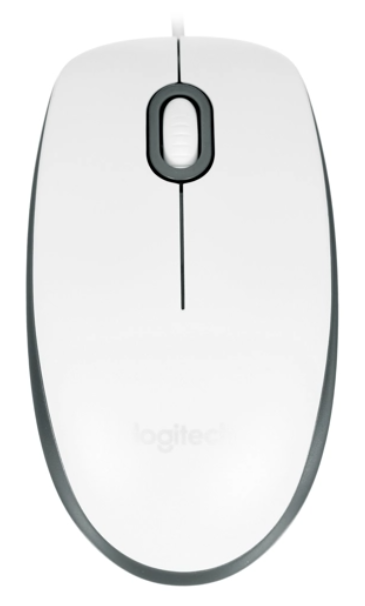 Мышь Logitech M100 white optical USB (910-005004/910-006764)