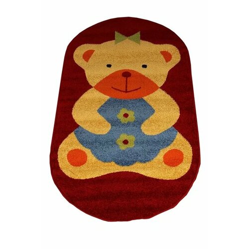 Ковер детский FRYZ-N Misia F amaryllis овал Детский коврик 08 x 16 м 1210₽