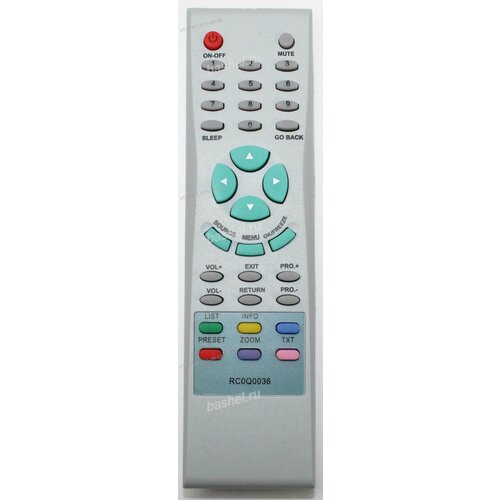 Thomson RCOQ0036 TXT LCD TV, Пульт ДУ new original 098trabd2n for tcl thomson aoc tv remote control lcdtv 98l fernbedienung