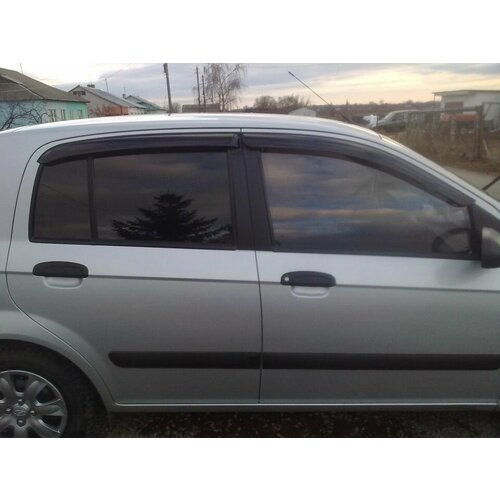 Дефлекторы окон Hyundai Getz хб 5 дверей 2002-2011 г 2600₽