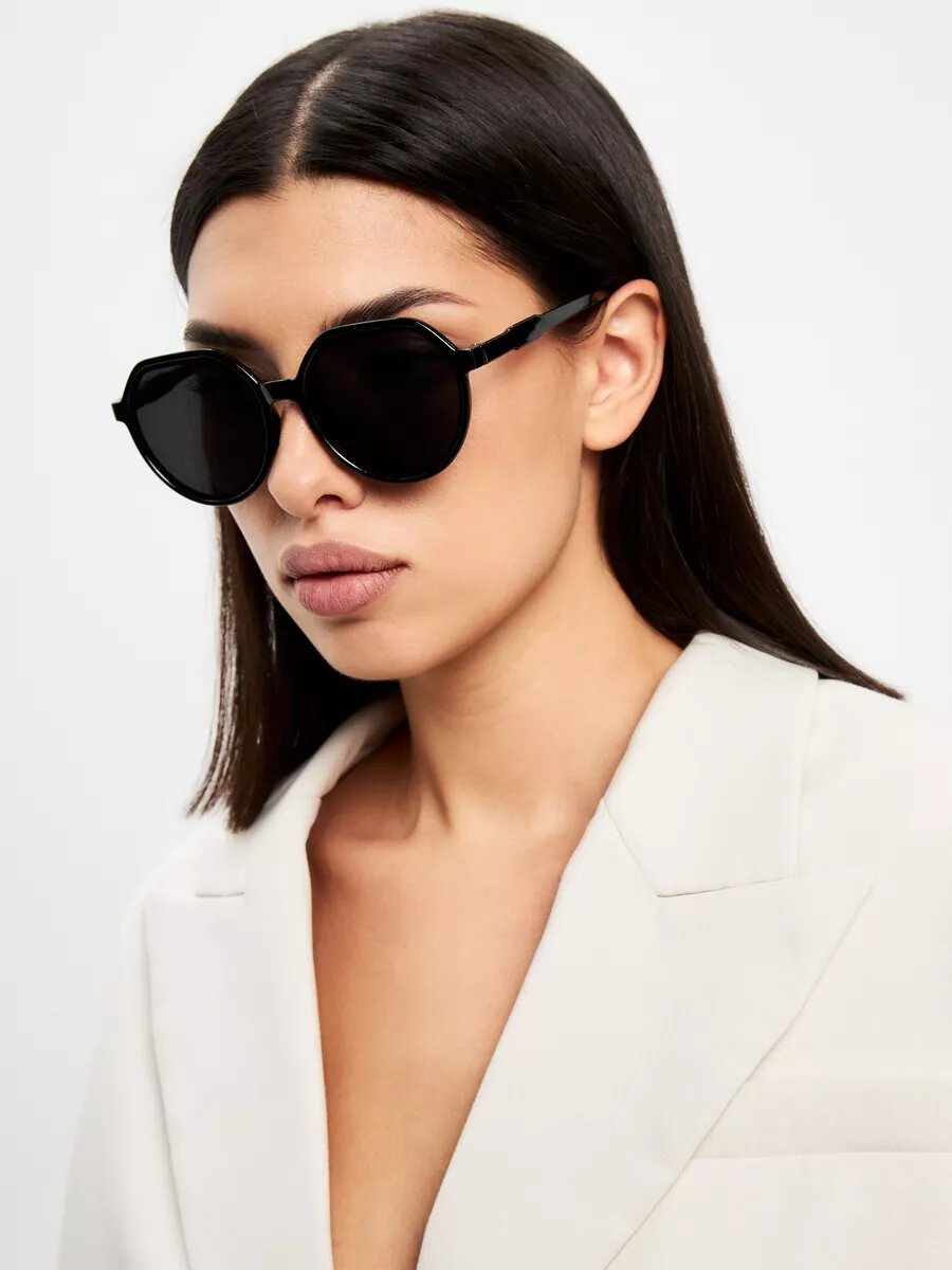 Солнцезащитные очки , черный — фото 1