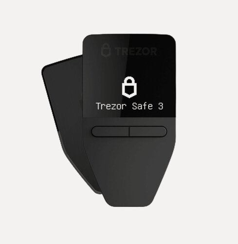 Изображение товара Аппаратный криптокошелек Trezor Safe 3 Cosmic Black