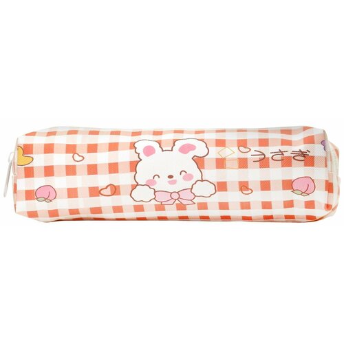 Пенал-тубус для школы 1 отд Creativiki зайчик корейский СТИЛЬ 195x45x45 мм роз ПВХ 225₽