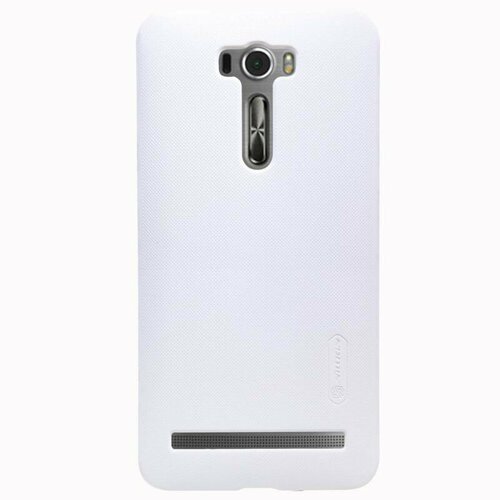 Накладка пластиковая Nillkin Frosted Shield для ASUS Zenfone 2 Laser ZE601KL белая накладка nillkin frosted shield пластиковая для sony xperia z5 compact red красная