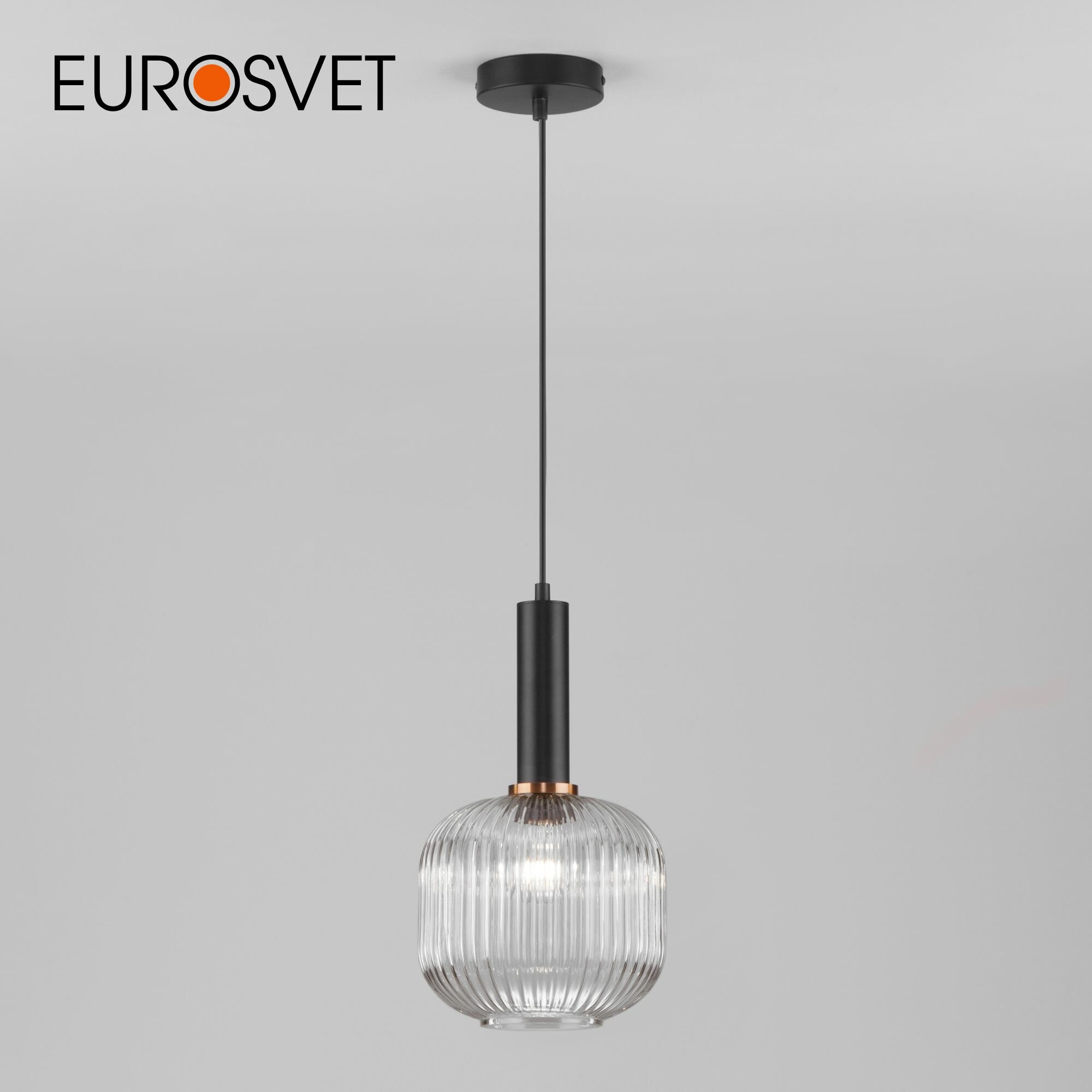 Подвесной светильник Eurosvet Bravo 50182/1 прозрачный IP20