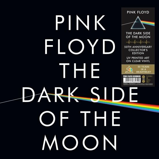 Виниловая пластинка Warner Music Pink Floyd - The Dark Side Of The Moon (50th Anniversary Edition)(Clear Vinyl)(Picture Discs)(2LP)