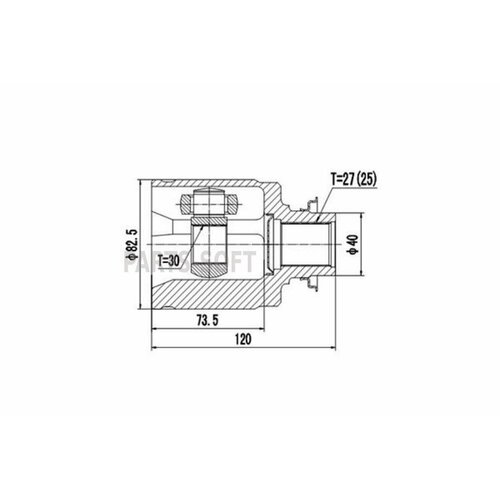 DYNAMATRIX-KOREA DCV623023 комплект шруса 3410₽