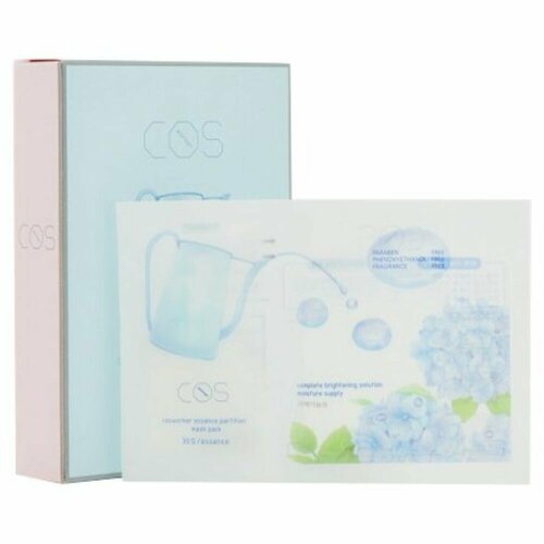 COSWORKER Набор увлажняющих масок для лица Partition Maskpack (10 шт)