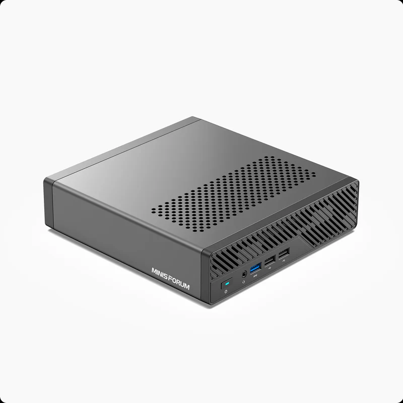 Мини ПК Сервер Minisforum MS-01 Workstation intel core i9-12900H 14 ядер 20 потоков; barebone (без озу и ssd) SFP+ 10Gbit RJ45 BT5.2 Wifi 6 SSD M2 2280 / U2 / 22100