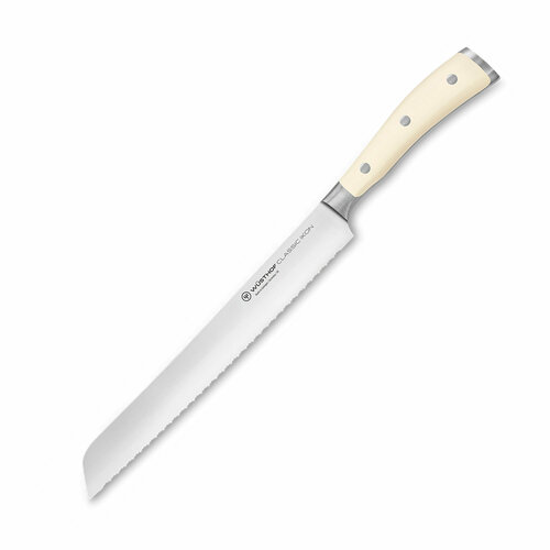 Нож кухонный для хлеба 20 см, серия Ikon Cream White 4166-0/20 WUS WUESTHOF