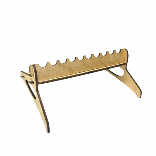 Держатель для кистей подставка для кистей из фанеры 10 ячеек 249₽