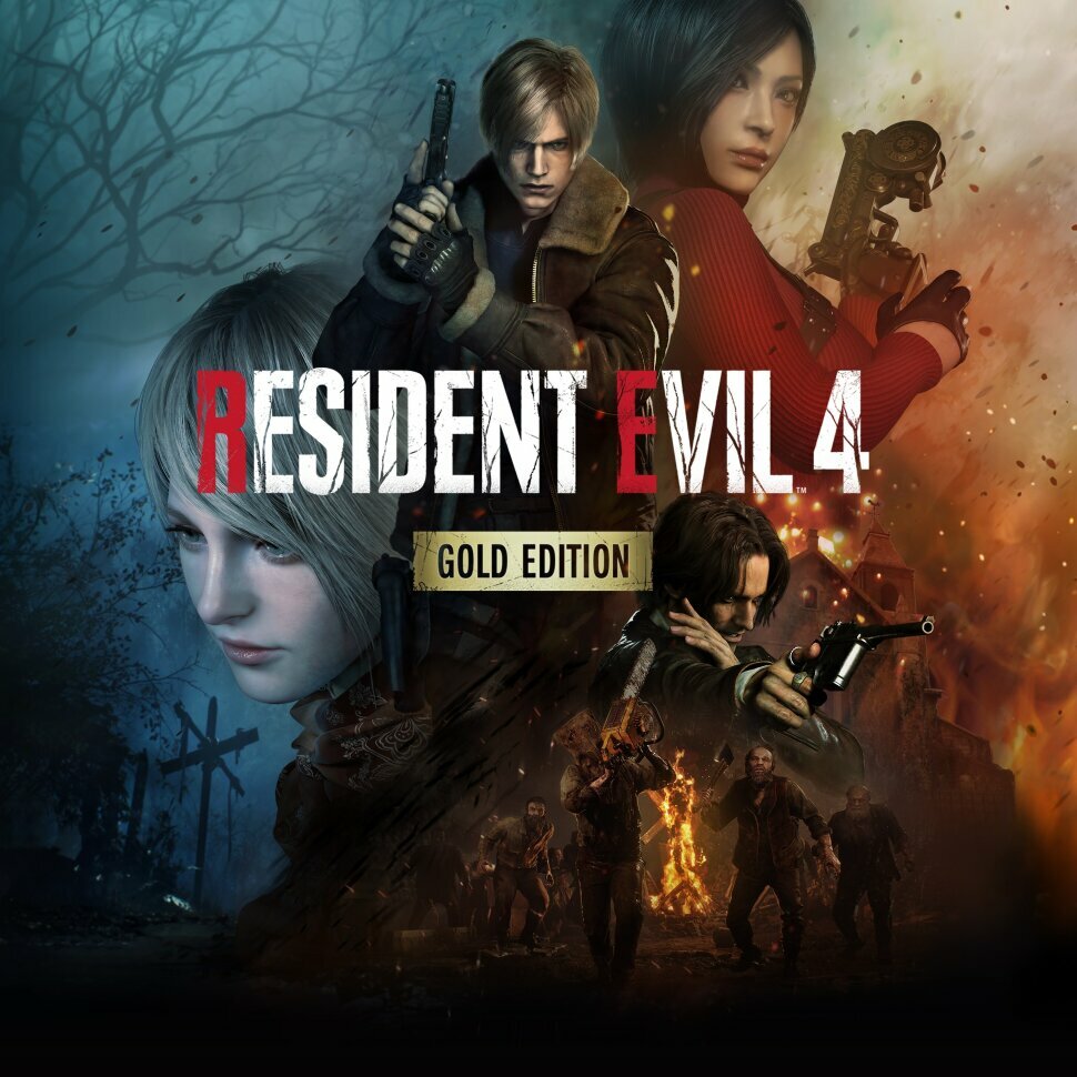 Игра Resident Evil 4 - Gold Edition для PC / ПК, активация в стим Steam для региона РФ / Россия цифровой ключ