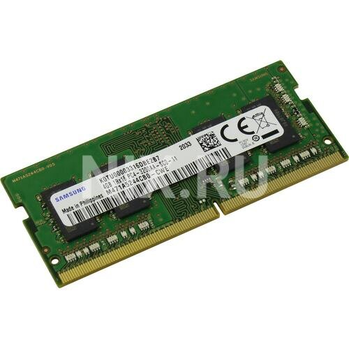 Модуль памяти SODIMM DDR4 4GB Samsung PC4-25600 3200MHz CL22 1.2V - фото №4