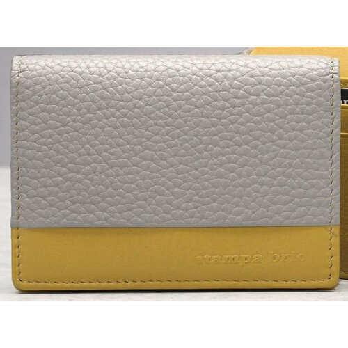 Картхолдер Stampa Brio, зернистая, серый, желтый