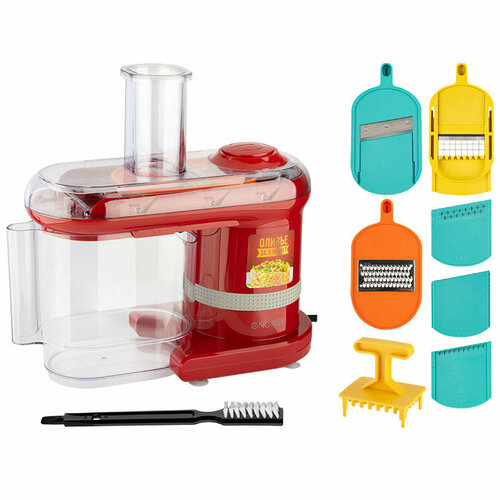 Мультирезка Energy EN-147Pro 7 в 1 цвет красный 6498₽