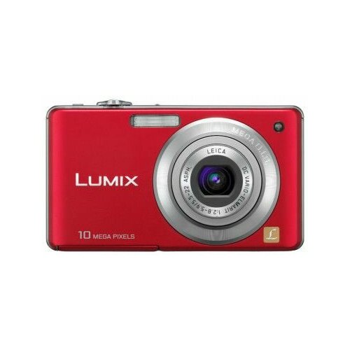 PANASONIC Фотоаппарат Panasonic Lumix DMC-FS62 красный 2195000₽