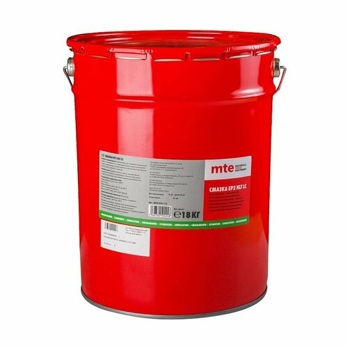 Смазка ep2 HLT LC синяя 18 кг mte 27210₽
