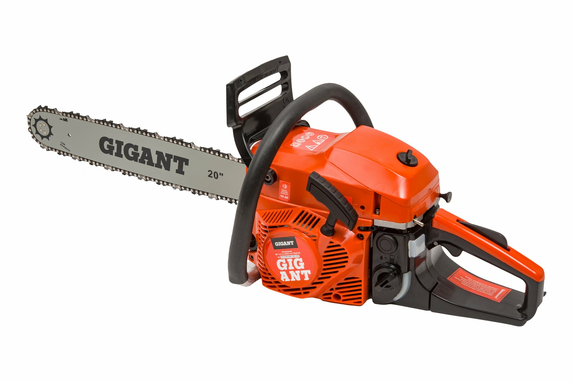 фото Gigant бензопила 20" 3,8 л. с./52 см3 GSAF-06