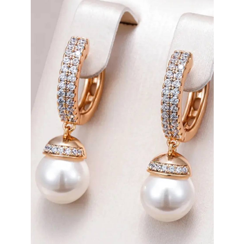 Комплект бижутерии XINQUAN jewelry серьги жемчуг имитация золотистый 850₽