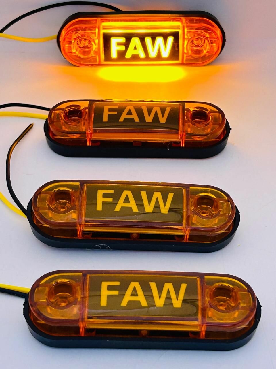 Указатель габаритов Faw Желтый 12-24V LED 4 шт