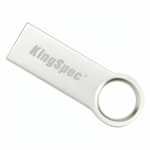 Флеш-диск KingSpec Stick KU32U 128Gb USB30 серебристый 2790₽