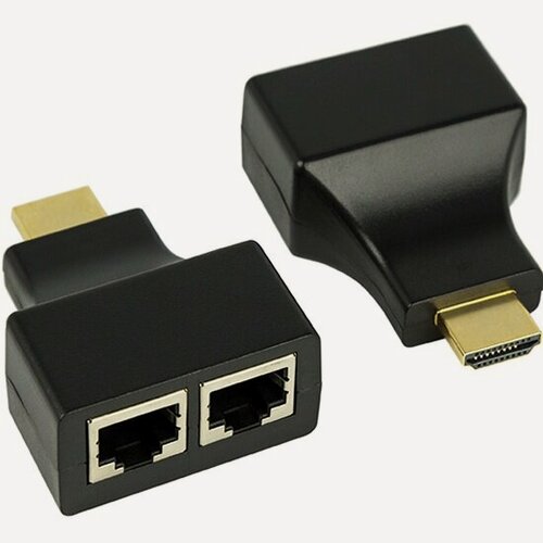 Изображение товара Переходник HDMI Rexant 17-6916 по витой паре RJ-45 (8P-8C)