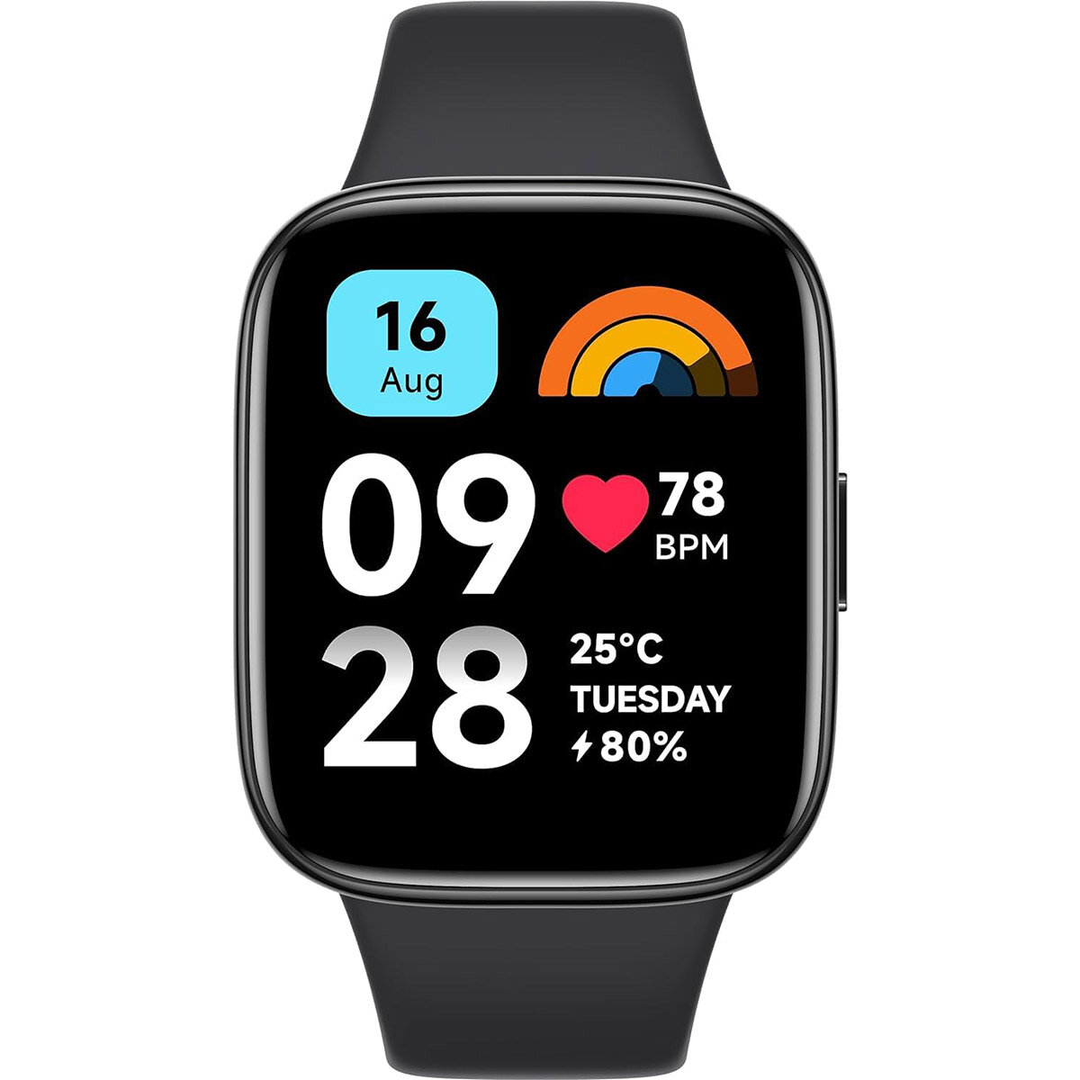 Смарт-часы Redmi Watch 3 Active Global (русский язык), черный