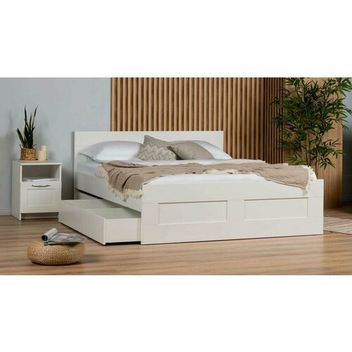 Кровать Brimnes Сириус 160х200 белая