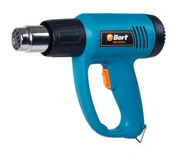 Пистолет горячего воздуха Bort BHG-2005N-K 2000Вт 350/550С 300/500 л/мин