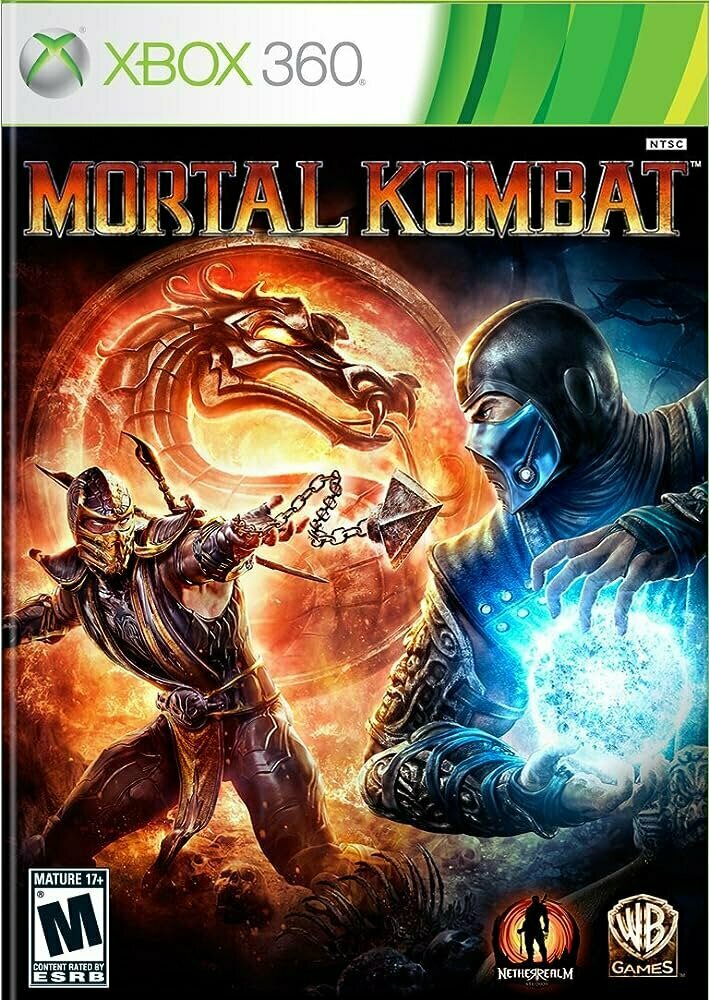 Игра Видеоигра Mortal Kombat xbox 360 Издание на диске. Английский язык.