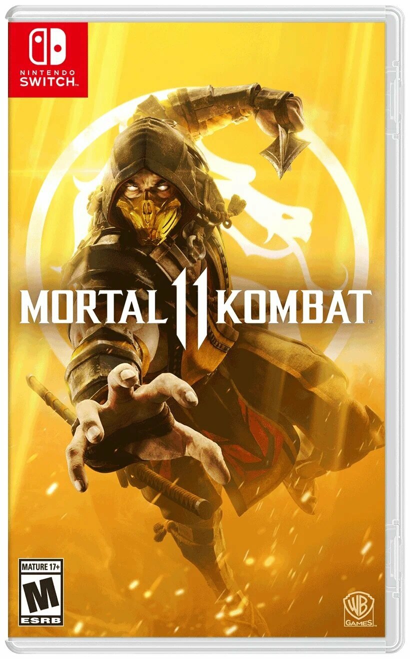Игра Mortal Kombat 11 (Nintendo Switch, Русские субтитры) Картридж
