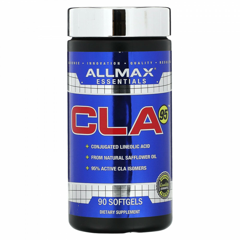 ALLMAX, Essentials, CLA95™, 1000 мг, 90 капсул
