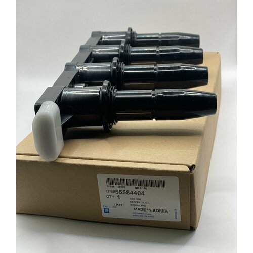 Катушка зажигания 55584404 Chevrolet Cruze, Aveo (T300), Opel Astra J 1.6, Mokka, Insignia (A16XER, A18XER, A16LET)