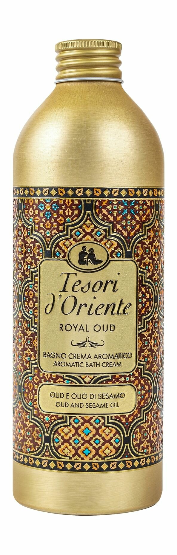 TESORI D'ORIENTE Гель для душа Королевский уд с маслом кунжута и смолой агарового дерева, 500 мл